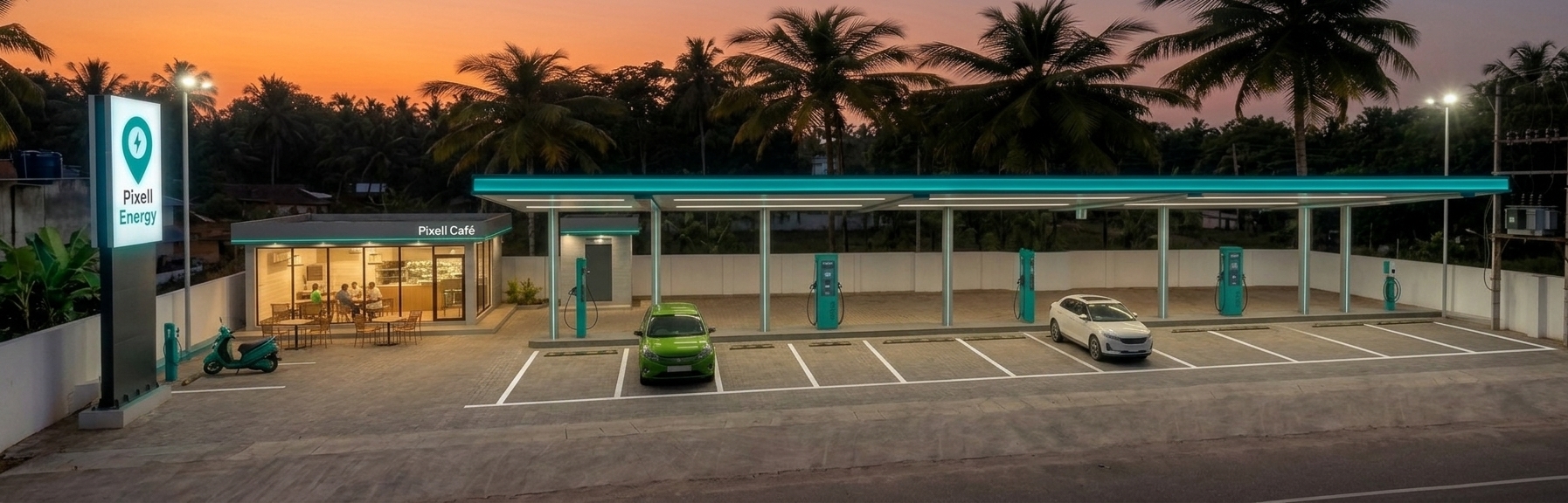 PixellEnergy True Hub wide view view